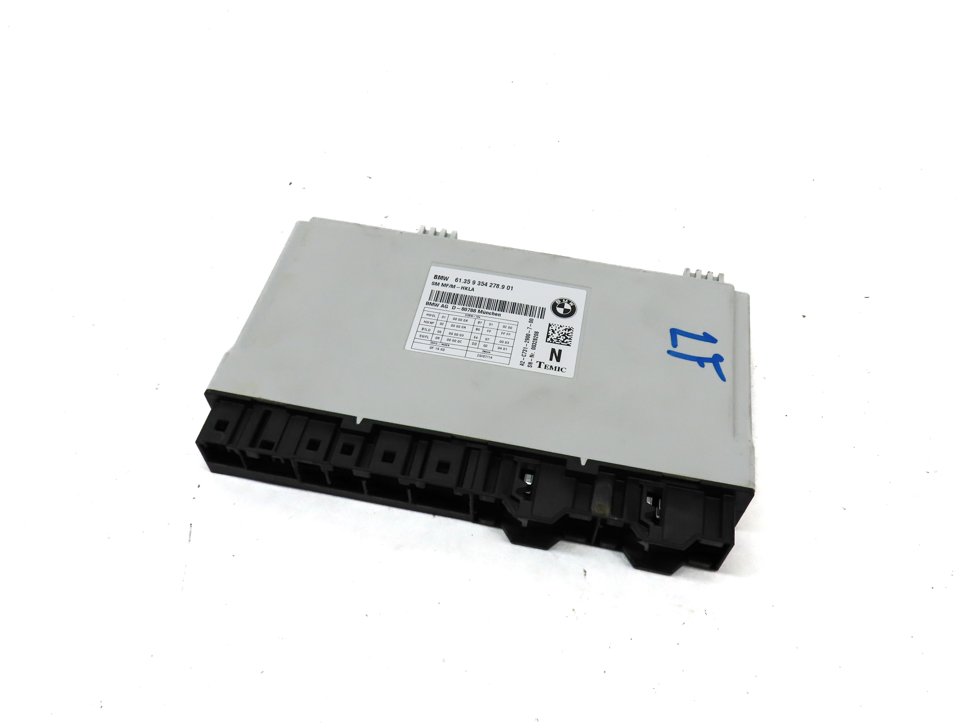 2012-2019 BMW 328i 335i 535i 550i 750i M5 M6 X3 X4 - FRONT MEMORY SEAT MODULE — exact item pictured